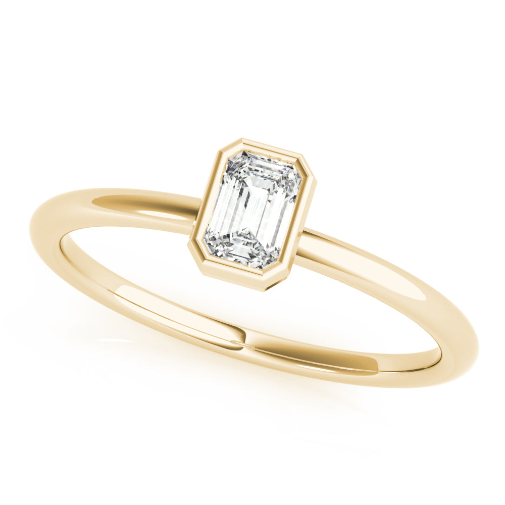 Emerald Solitaire Stackable