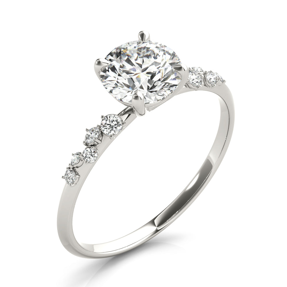 Engagement Ring Round Center