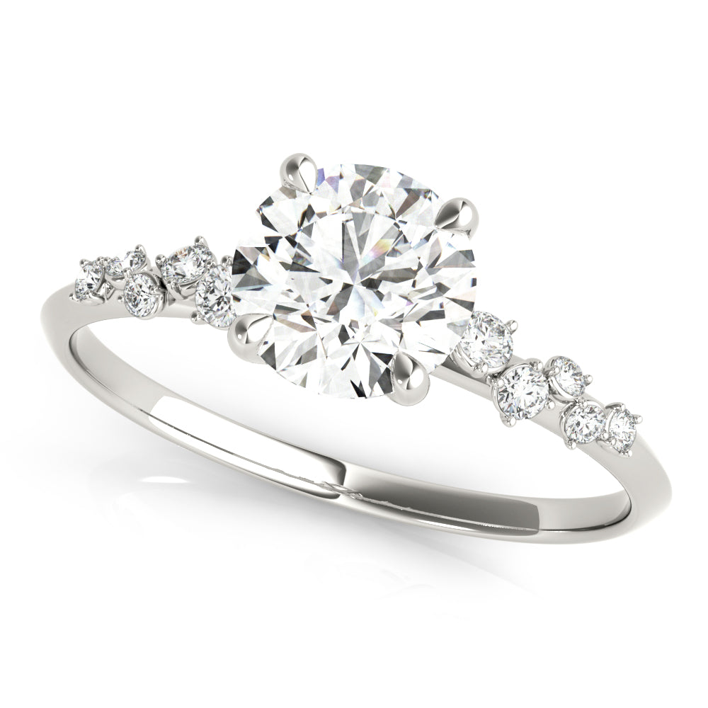 Engagement Ring Round Center