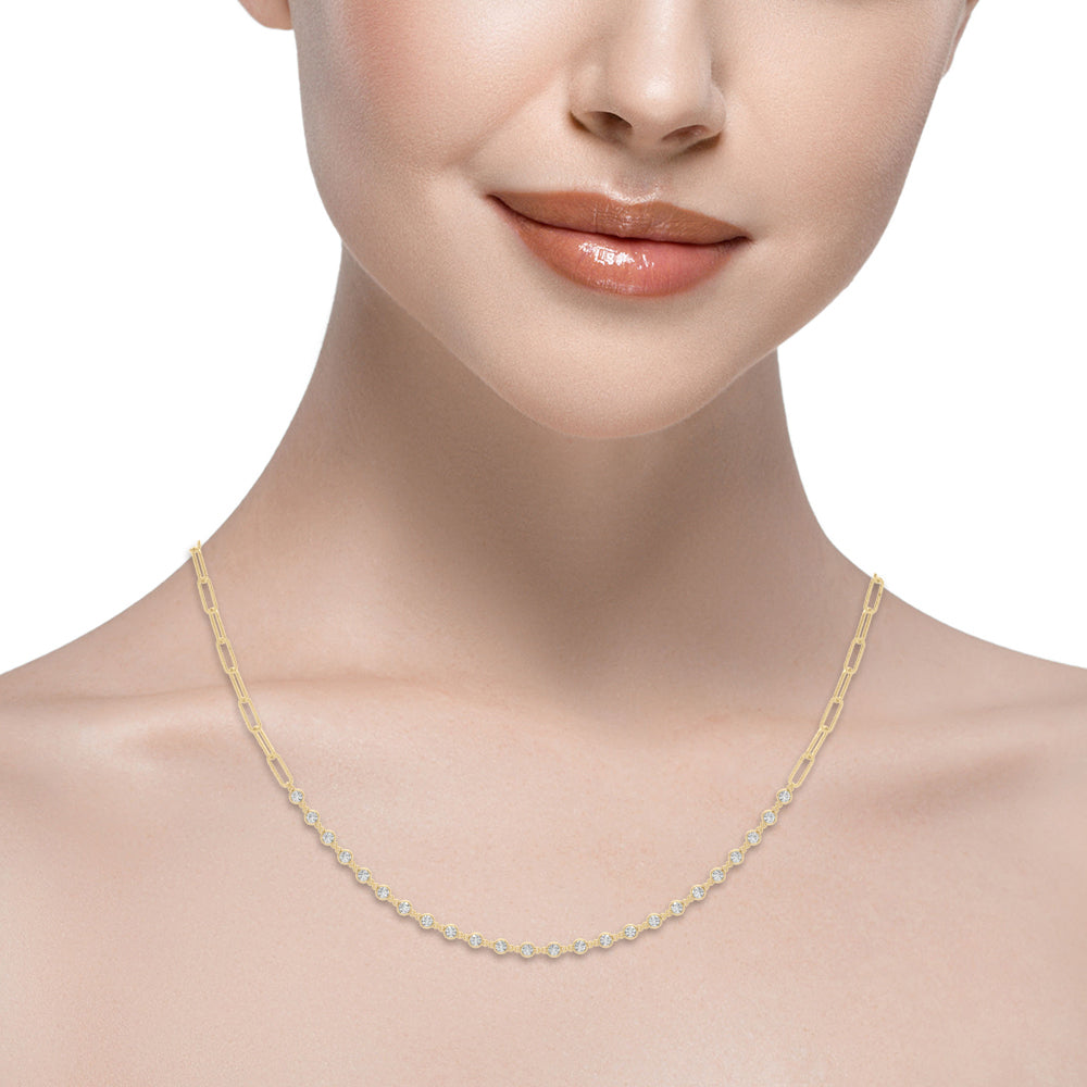 Lab Grown Diamond Necklace