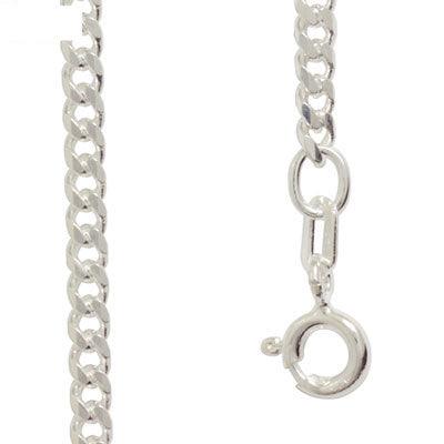 Sterling Silver Curb Link Bracelet