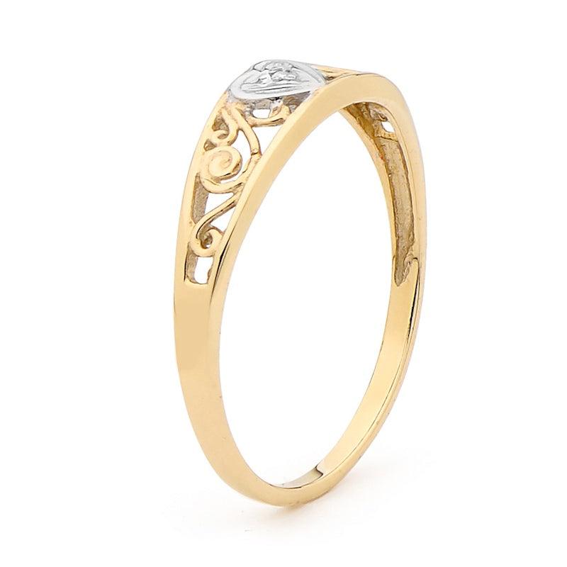 Diamond Love Ring