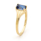 Sapphire Ring - Classic Modern