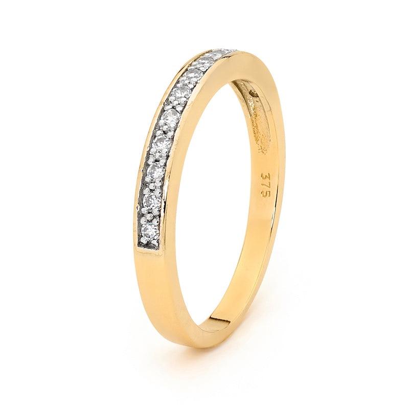 Cubic Zirconia Anniversary Ring