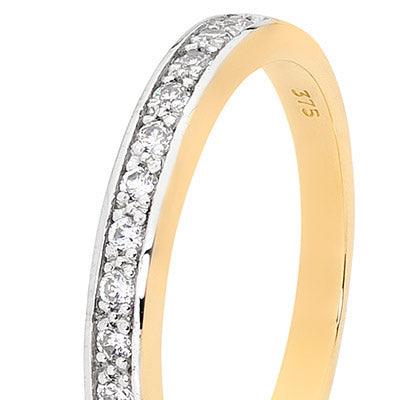 Cubic Zirconia Anniversary Ring