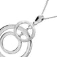 Sterling Silver circle pendant