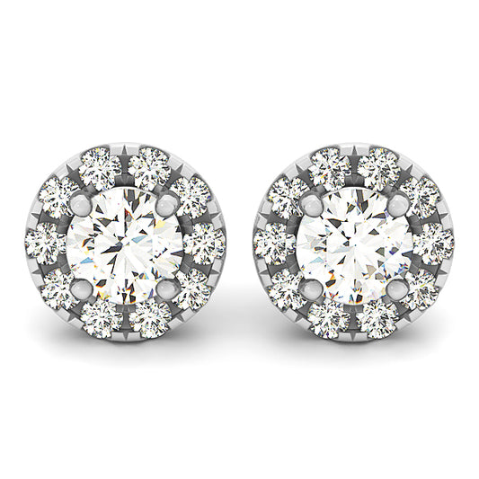 Earrings Halo