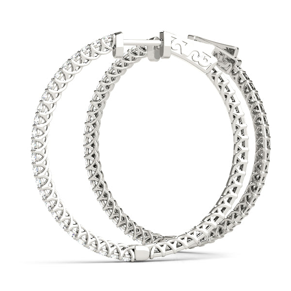 Earrings Hoop Earrings Vault Lock
