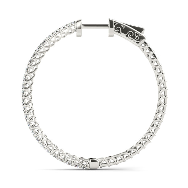 Earrings Hoop Earrings Vault Lock