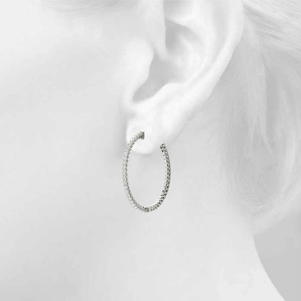 Earrings Hoop Earrings Vault Lock