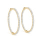 .75 Inch 4 Prong Round Hoop