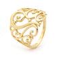 Wide Celtic Gold Ring