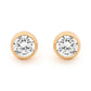 4.0 mm Cubic Zirconia Studs