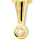 Diamond Solitaire Pendant - 0.05 Carat