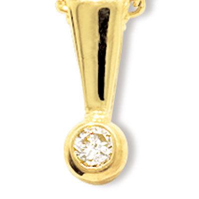 Diamond Solitaire Pendant - 0.05 Carat