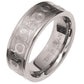 Unisex Tungsten Ring US Size 10