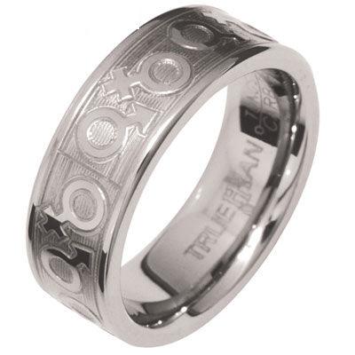 Unisex Tungsten Ring US Size 10