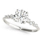 Engagement Ring Round Center
