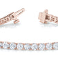 Lab Grown Diamond 4 Prong In Line Tennis Bracelet