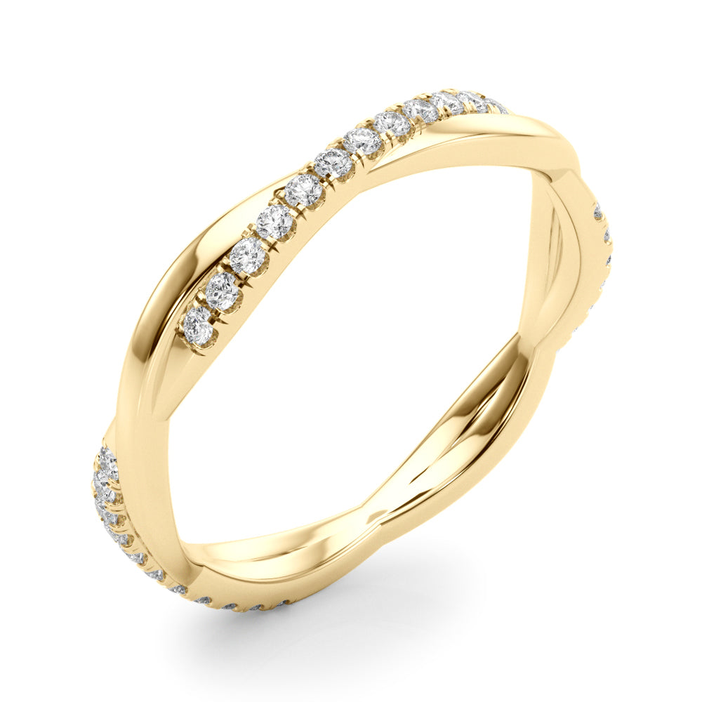 Lab Grown Diamond Twisted Band