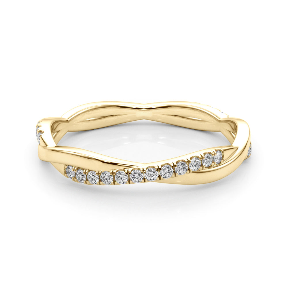 Lab Grown Diamond Twisted Band