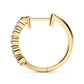 Lab Grown Diamond Hoop Earrings