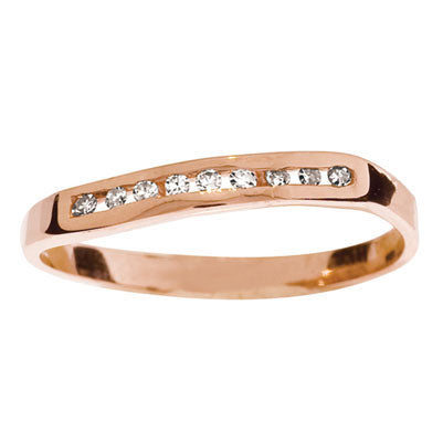 Diamond Eternity Ring "With a Twist"