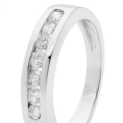 Half Carat Diamond Eternity Ring
