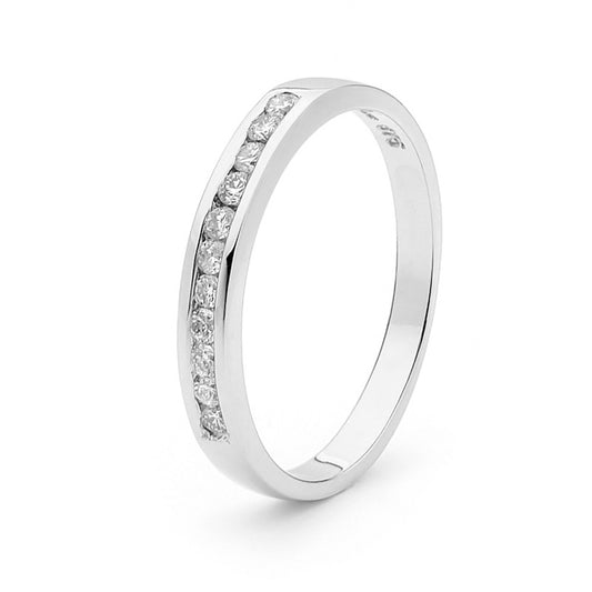 Anniversary Ring - 0.22 Carat Diamond - June